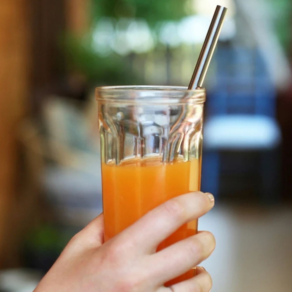 Bambaw Stainless Steel Straws - 2 sets